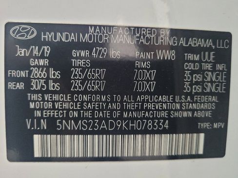 Used 2019 Hyundai Santa Fe SE FWD image 33