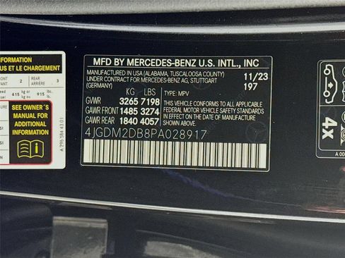 Used 2023 Mercedes-Benz EQS 450+ SUV image 33