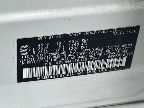 Used 2017 Subaru Legacy 2.5i Premium w/ Popular Package #1 image 35