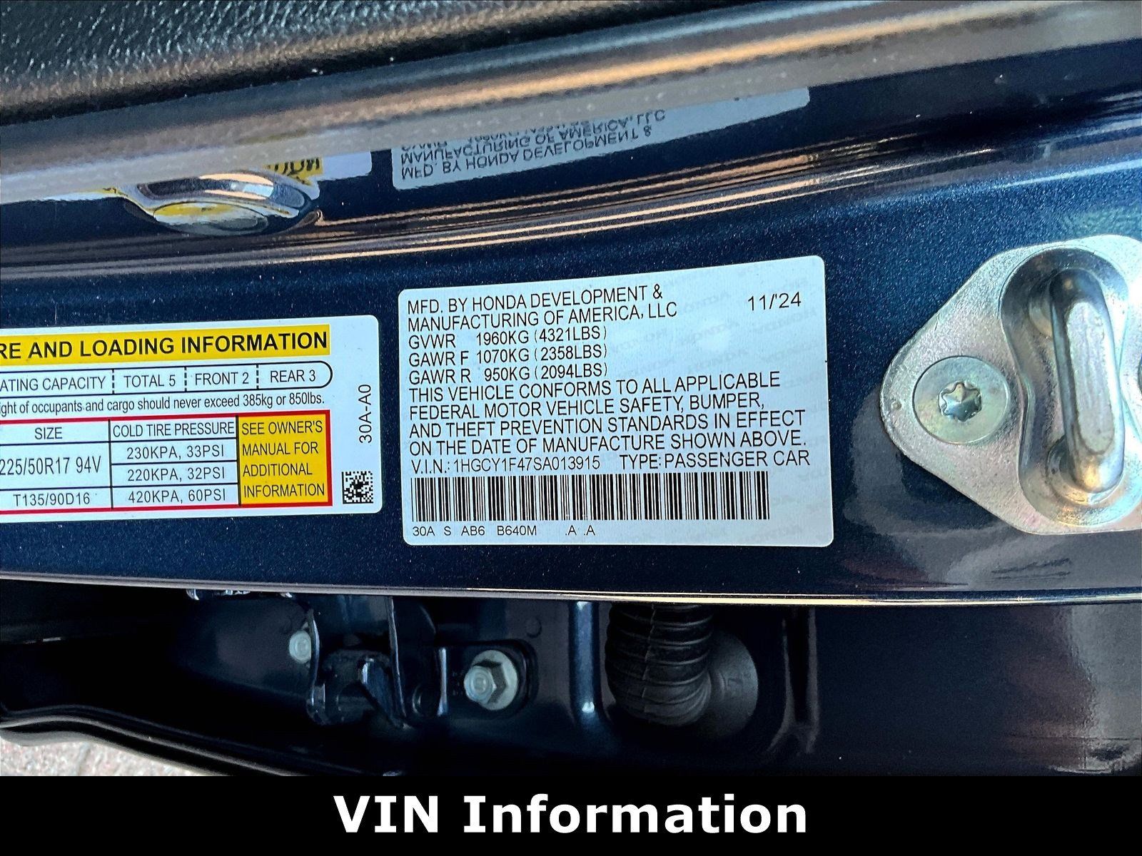 Used 2025 Honda Accord SE image 18