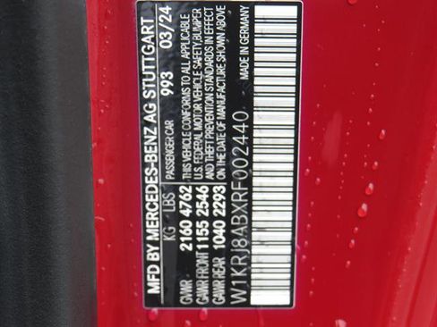 Certified 2024 Mercedes-Benz AMG GT 55 image 9