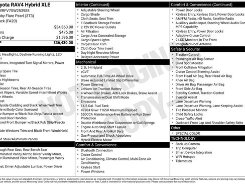 Certified 2025 Toyota RAV4 XLE AWD/4WD image 33