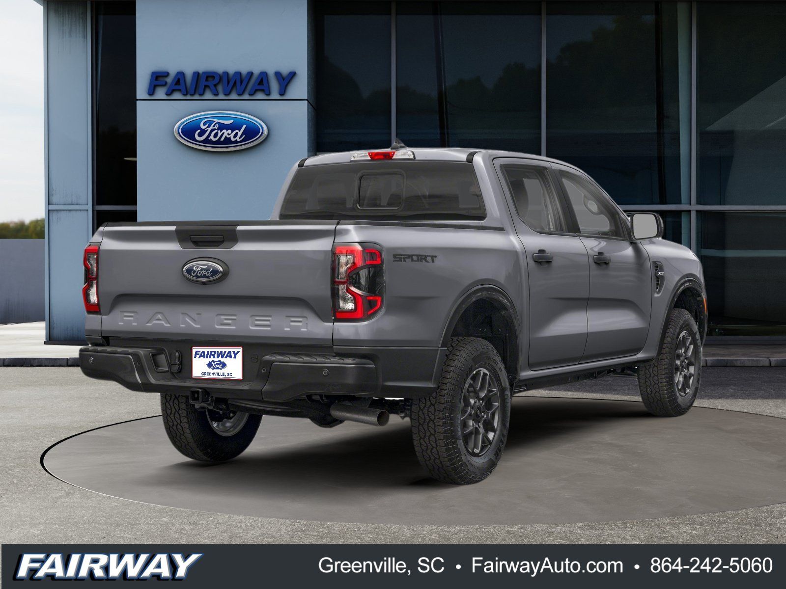 Used 2025 Ford Ranger XLT w/ Equipment Group 301A High AWD/4WD image 2