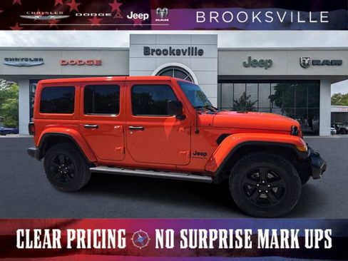 Certified 2023 Jeep Wrangler Unlimited Sahara AWD/4WD image 1