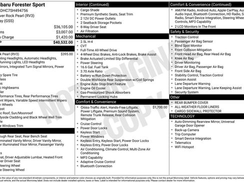 Used 2025 Subaru Forester Sport image 20
