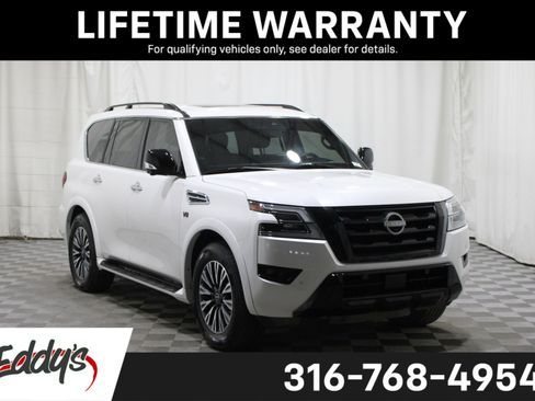 Used 2021 Nissan Armada SL w/ Midnight Edition Package image 1