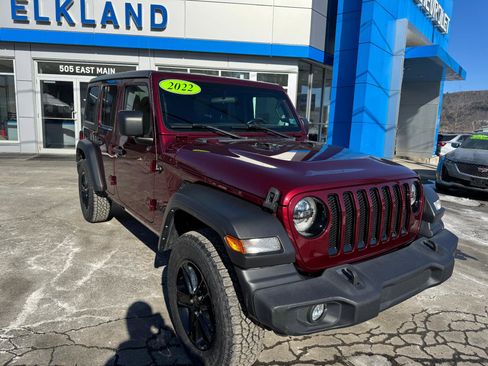 Used 2022 Jeep Wrangler Unlimited Sport image 7