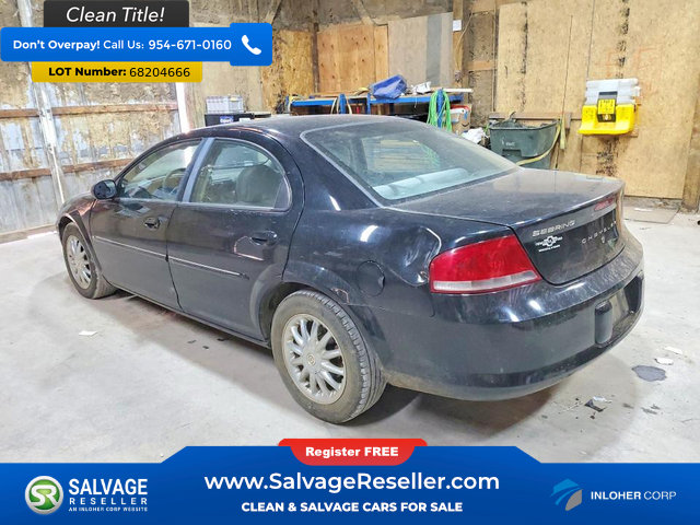 Used 2002 Chrysler Sebring LXi FWD image 3