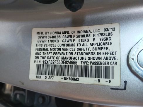 Used 2013 Honda Civic LX image 30