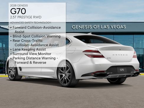 Certified 2026 Genesis G70 2.5T Prestige RWD image 7