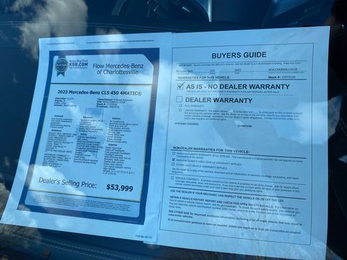 Used 2023 Mercedes-Benz CLS 450 4MATIC image 33