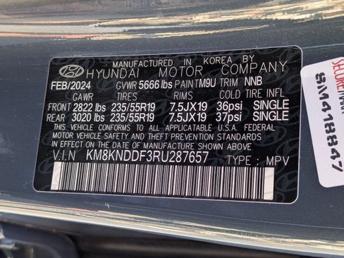 Certified 2024 Hyundai Ioniq 5 SEL AWD/4WD image 65