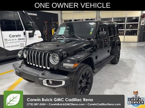 Used 2021 Jeep Wrangler Unlimited Sahara AWD/4WD image 1