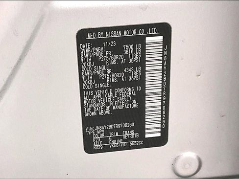 Used 2024 Nissan Armada SL image 19