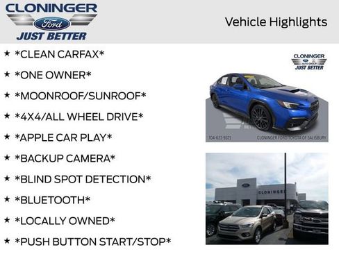 Used 2022 Subaru WRX Premium w/ Popular Package #2 image 4