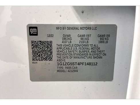 Used 2023 Chevrolet Malibu RS w/ LPO, Floor Liner Package FWD image 32