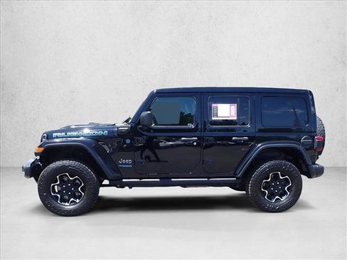 Used 2021 Jeep Wrangler Unlimited Rubicon 4xe w/ Cold Weather Group AWD/4WD image 2