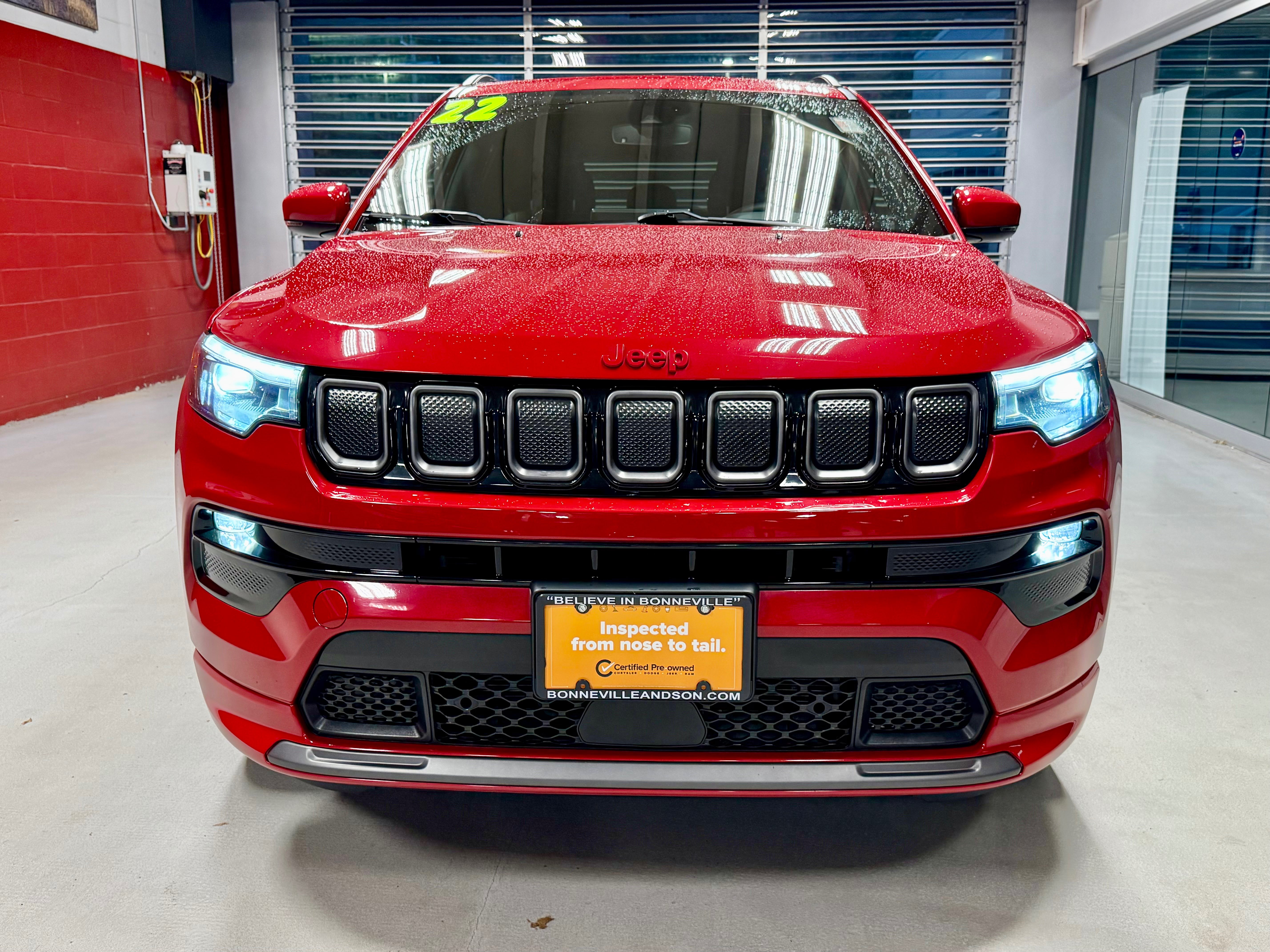 Certified 2022 Jeep Compass Limited w/ (RED) Package AWD/4WD image 13