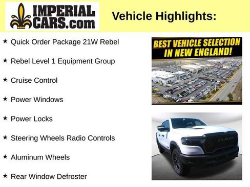Used 2026 RAM 1500 Rebel w/ Rebel Level 1 Equipment Group AWD/4WD image 3