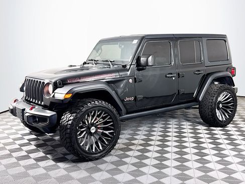 Used 2021 Jeep Wrangler Unlimited Rubicon w/ Uconnect 4C Nav & Sound Group image 4