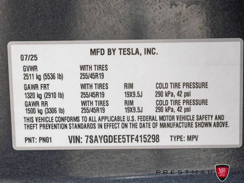 Used 2026 Tesla Model Y Long Range AWD/4WD image 36