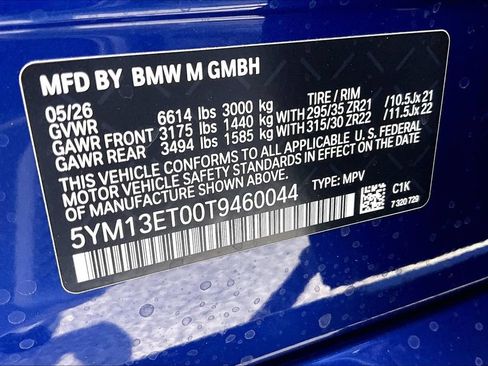 New 2026 BMW X5 M Competition w/ Executive Package AWD/4WD image 11