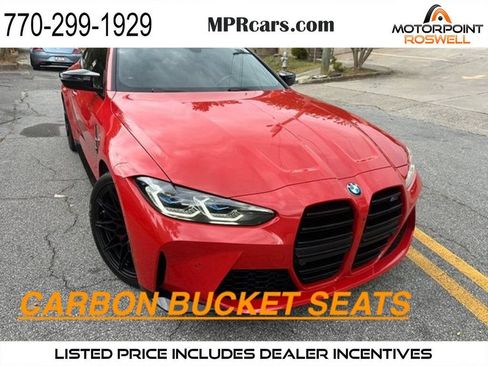 Used 2021 BMW M4 Competition RWD image 1