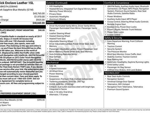 Used 2017 Buick Enclave Leather image 34