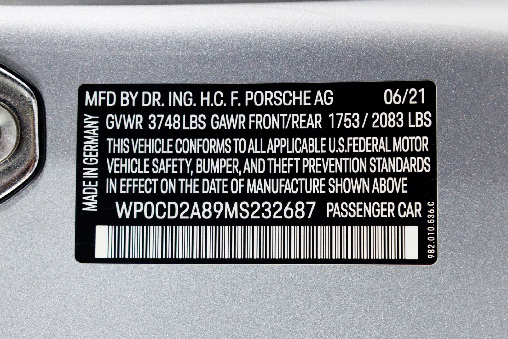 Used 2021 Porsche 718 Boxster RWD image 84