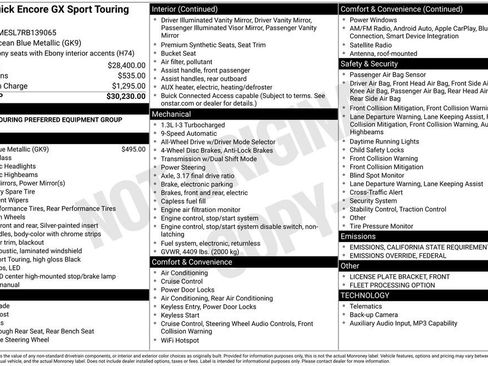 Used 2024 Buick Encore GX Sport Touring image 19