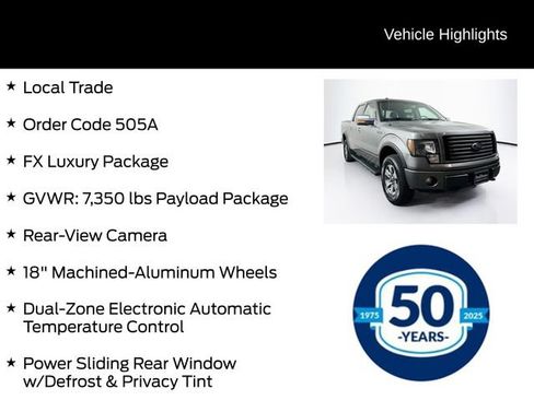 Used 2012 Ford F150 FX4 w/ FX Luxury Pkg AWD/4WD image 6