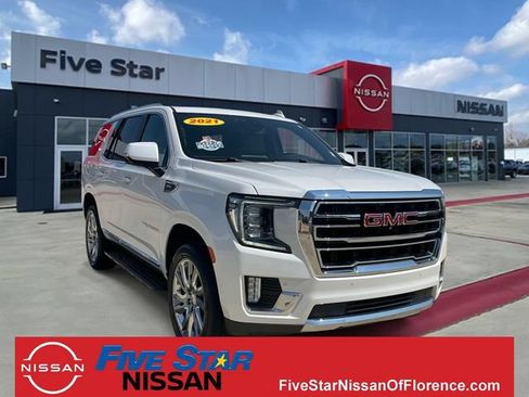 Used 2021 GMC Yukon SLT w/ SLT Premium Package RWD image 1