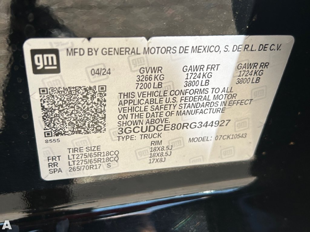 Used 2024 Chevrolet Silverado 1500 Custom Trail Boss AWD/4WD image 31