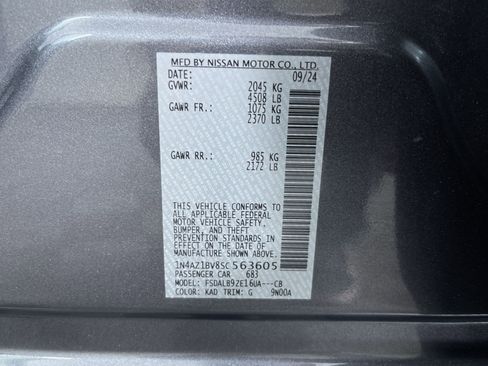 Certified 2025 Nissan Leaf S image 12