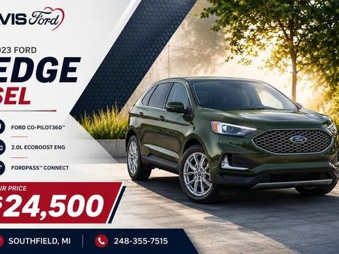 Used 2023 Ford Edge SEL AWD/4WD image 1