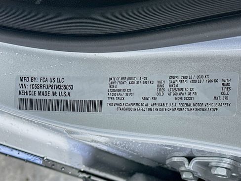 New 2026 RAM 1500 RHO AWD/4WD image 19