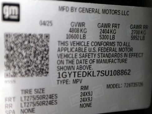 Used 2025 Cadillac Escalade IQ Luxury 2 w/ LPO, Premium Carpet Package AWD/4WD image 56