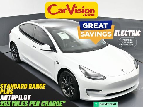 Used 2021 Tesla Model 3 Standard Range Plus image 1