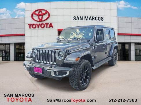 Used 2021 Jeep Wrangler Unlimited Sahara AWD/4WD image 1