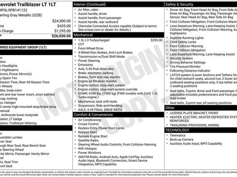 Used 2023 Chevrolet TrailBlazer LT image 5