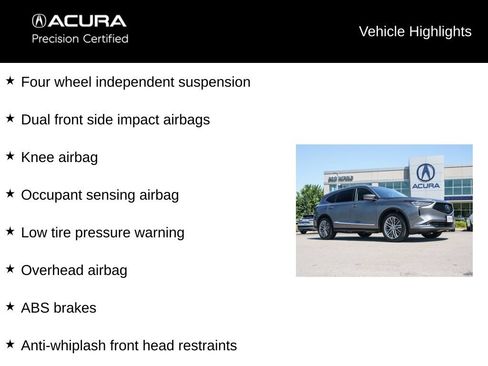 Certified 2024 Acura MDX SH-AWD w/ Advance Package image 13