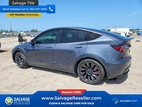 Used 2020 Tesla Model Y Performance AWD/4WD image 3