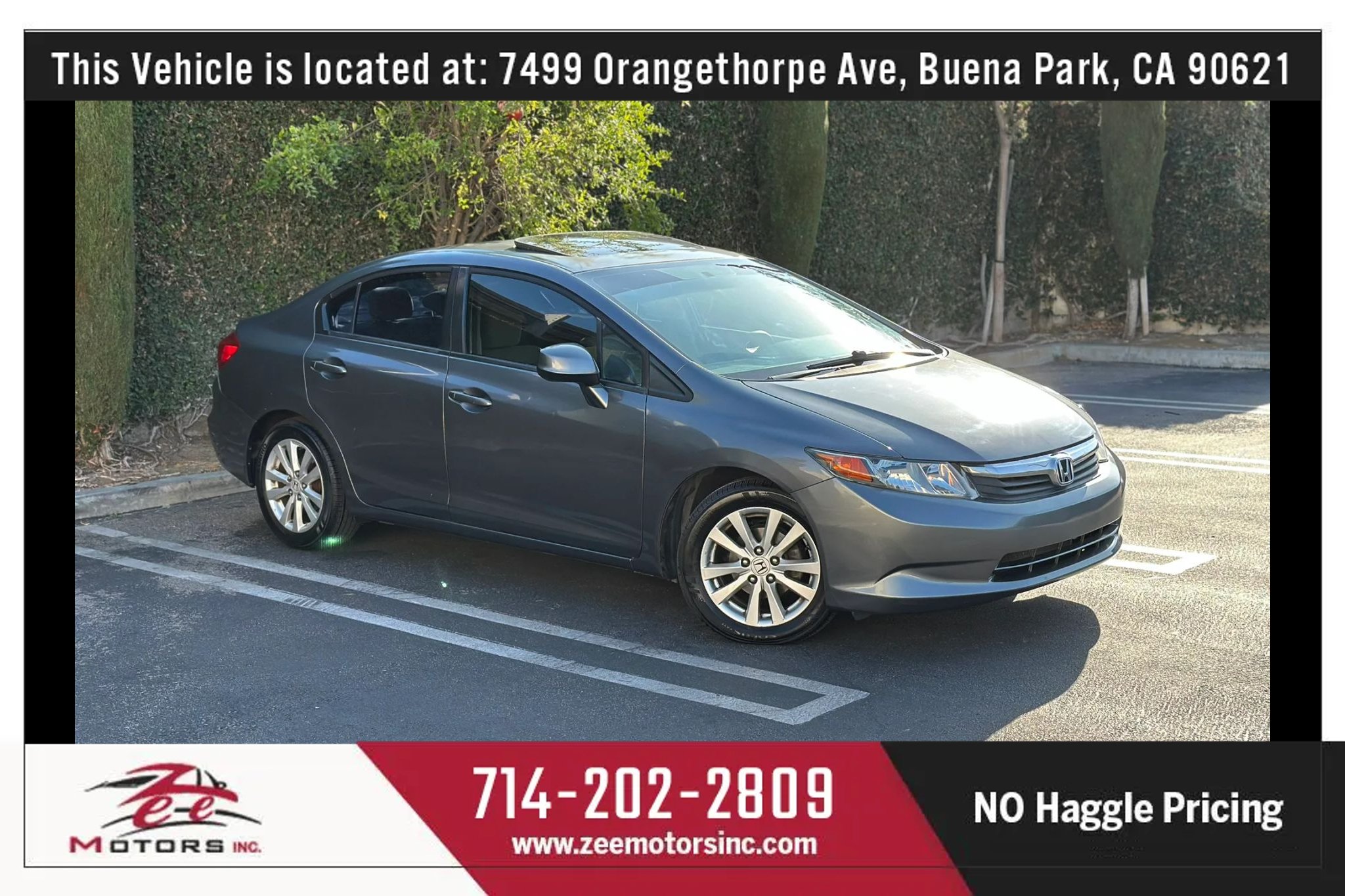 Used 2012 Honda Civic EX image 1
