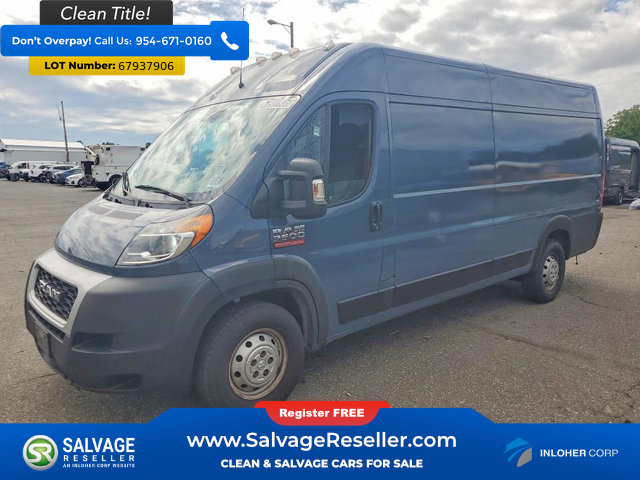 Used 2021 RAM ProMaster 3500 FWD image 1
