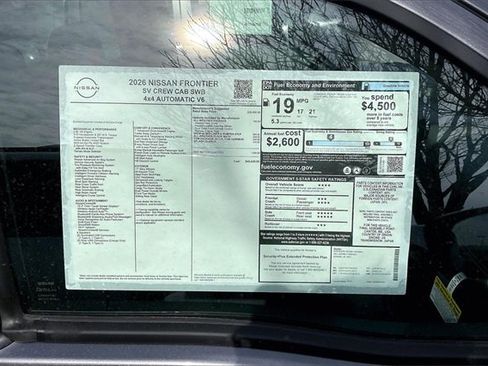 New 2026 Nissan Frontier SV image 12