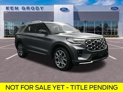 Used 2025 Ford Explorer Platinum w/ Ultimate Package