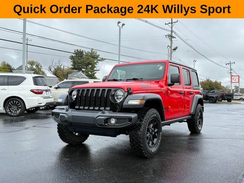 Used 2020 Jeep Wrangler Unlimited Willys image 1