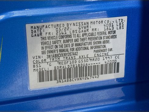 Used 2022 Nissan Sentra SV image 40