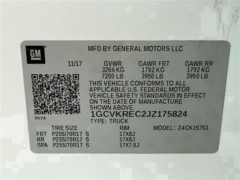 Used 2018 Chevrolet Silverado 1500 LT AWD/4WD image 32