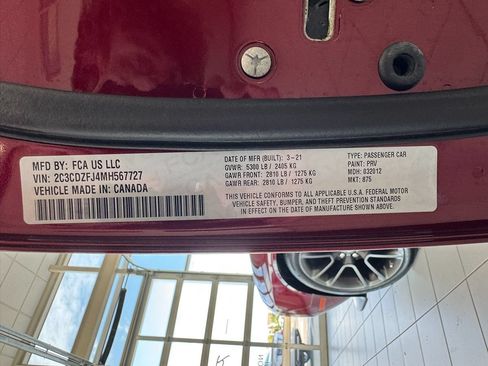 Used 2021 Dodge Challenger R/T Scat Pack w/ Driver Convenience Group RWD image 72
